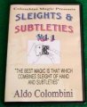 SLEIGHTS AND SUBTLETIES by Aldo Colombini 3 Volume set