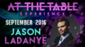 At the Table Live Lecture Jason Ladanye September 21st, 2016