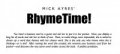 RhymeTime by Mick Ayres