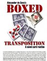 Boxed Transposition by Alexander de Cova