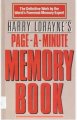 Page a Minute Memory Book by Harry Lorayne