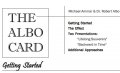 The Albo Card by Michael Aammar & Dr Robert Albo