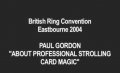 British Ring Convention by Paul Gordon