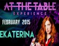 At the Table Live Lecture by Ekaterina