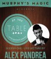 At the Table Live Lecture by Alex Pandrea